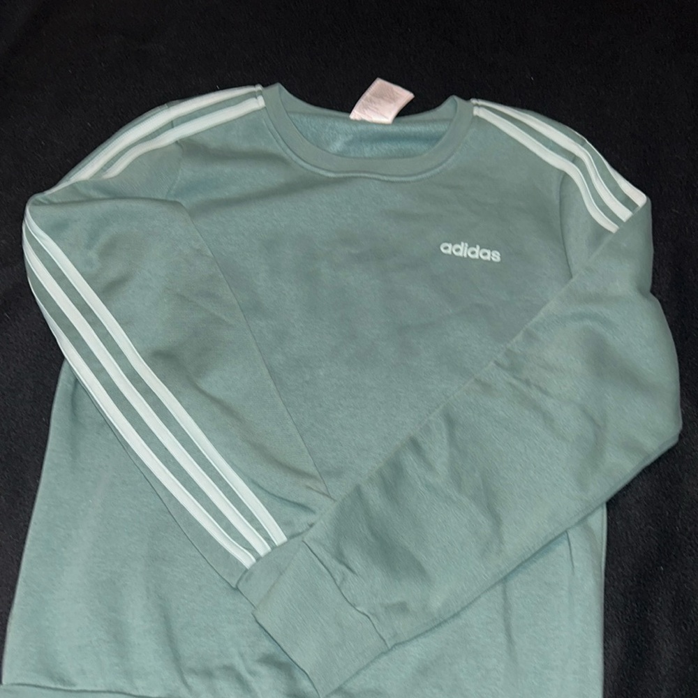 adidas Green Crew Neck Sweater